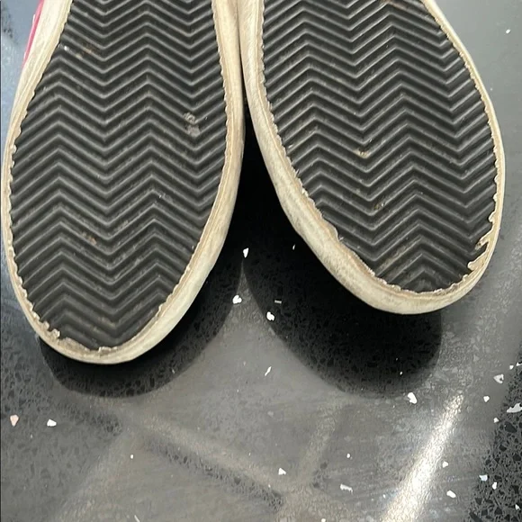 Golden Goose Pink and Silver Sneakers - Picture 4 of 13